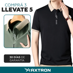 [Llevá 5 Pagá 3] Camisa Masculina Milano en Seda Fría y Poliéster (¡Estilo Imponente!)