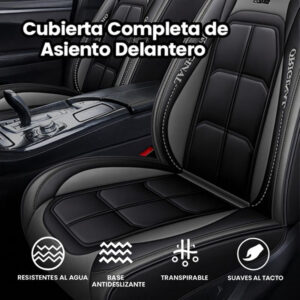 Alternative view of Funda de Auto Universal Magnus en Cuero Legítimo con Airbag +REGALOS: Alfombras de Cuero y Funda de Volante