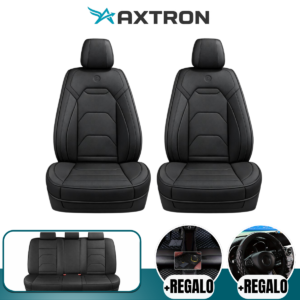 Alternative view of Funda de Asiento Universal Nitro en Cuero Legítimo con Airbag + REGALOS: Alfombra de Cuero y Funda para Volante