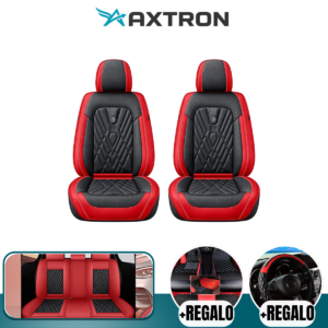 Alternative view of Funda de Asiento Universal Shield en Cuero Legítimo con Airbag + REGALOS: Alfombra de Cuero y Funda para Volante