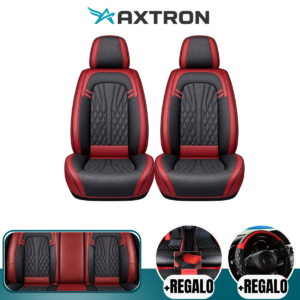 Alternative view of Funda de Asiento Universal Vector en Cuero Legítimo con Airbag + REGALOS: Alfombra de Cuero y Funda para Volante