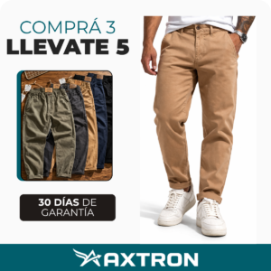 [Llevá 5, Pagá 3] Pantalón Masculino de Sarja en Tela Premium (¡Estilo Imponente!)
