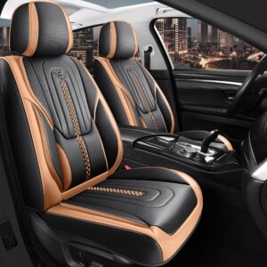 Alternative view of Funda de Auto Universal Dominus en Cuero Legítimo con Airbag +REGALOS: Alfombras de Cuero y Funda de Volante