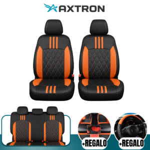 Alternative view of Capa de Auto Universal Velour en Cuero Legítimo con AirBag +REGALOS: Alfombra de Cuero y Funda para Volante