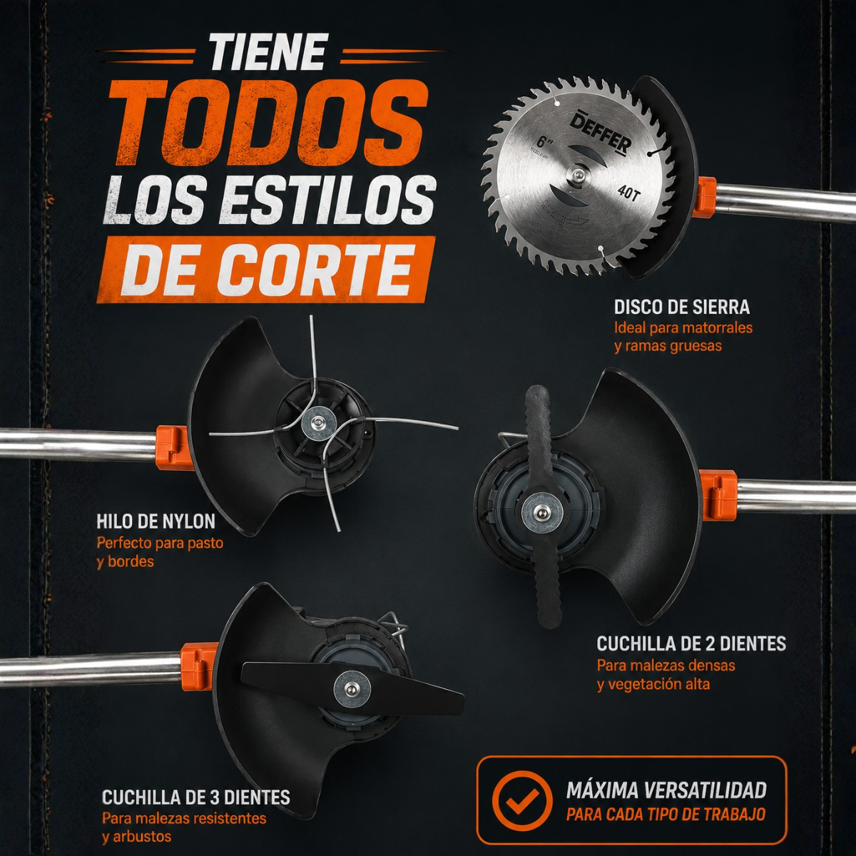 Aparador de césped BiVolt 900W