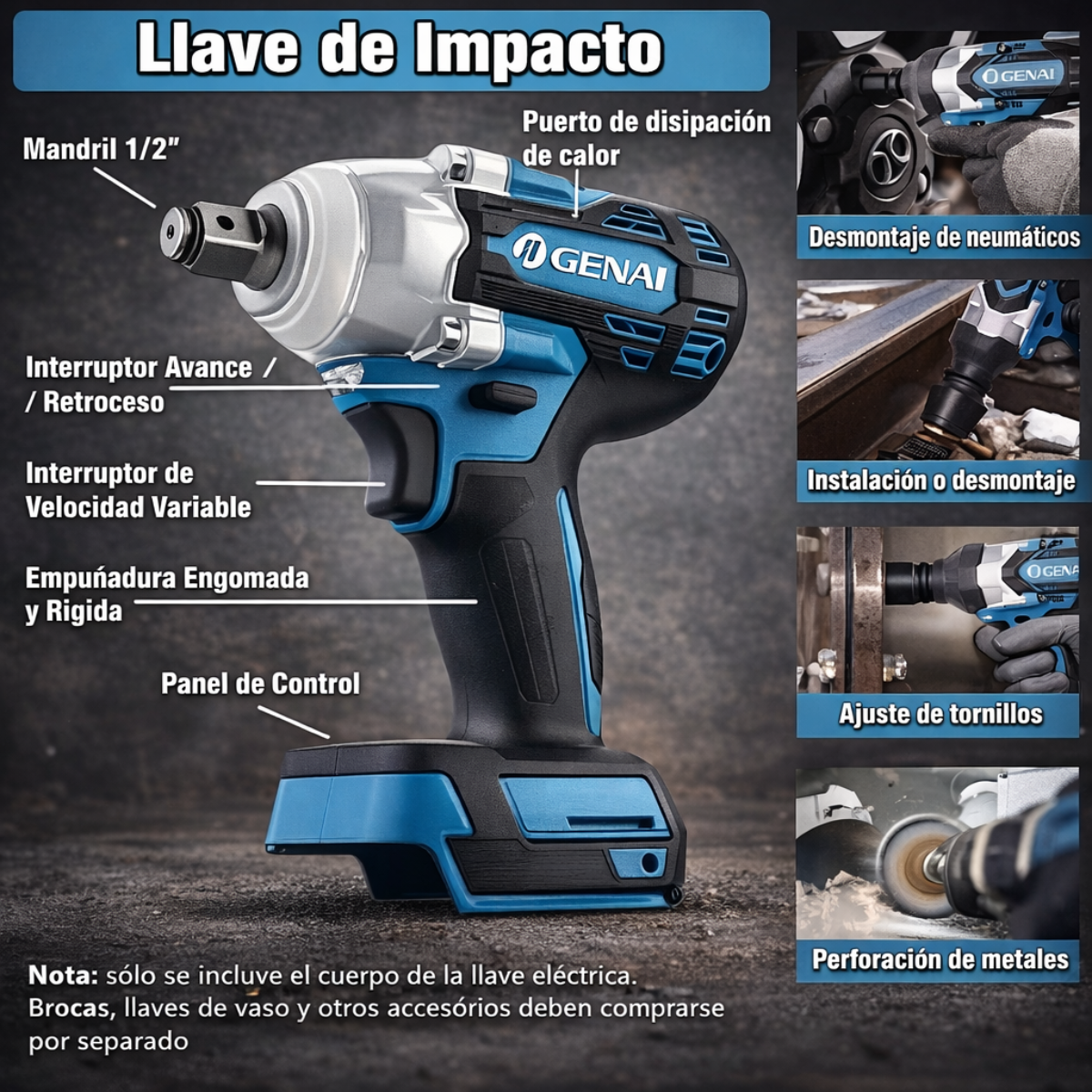 Kit MaxFusion con accesorios