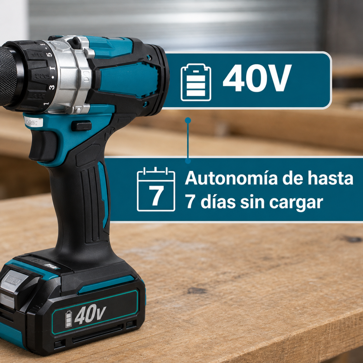 Oferta especial del kit taladro y atornillador