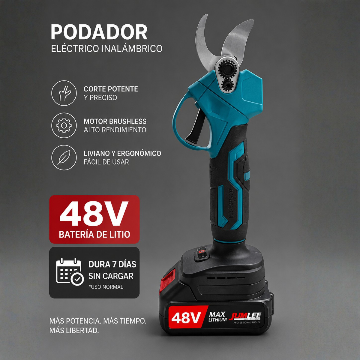 Podadora inalámbrica profesional