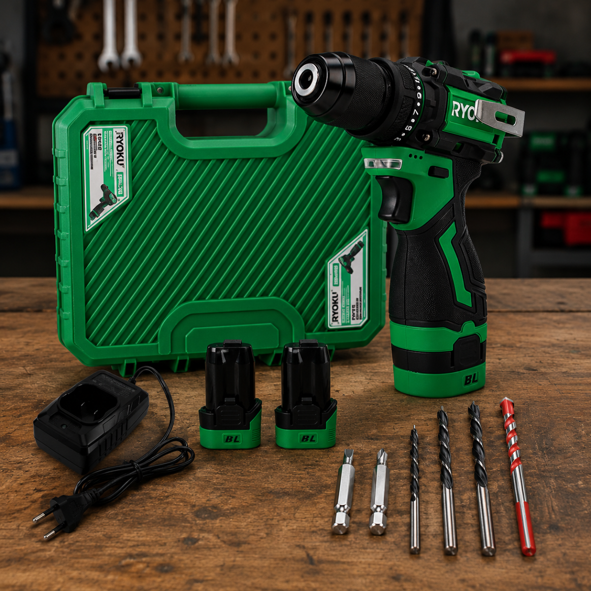 Kit Taladro Titan Black