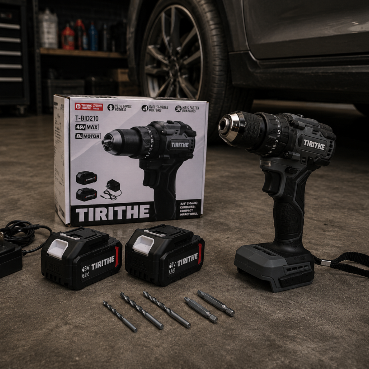 Kit Taladro y Atornillador Profesional Stormer