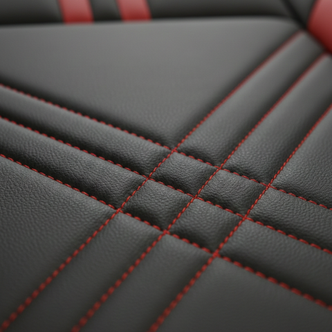 Capa Velour instalada en auto interior premium