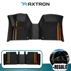 Alternative view of Kit completo de alfombras de cuero personalizadas para tu auto + REGALO: funda para volante