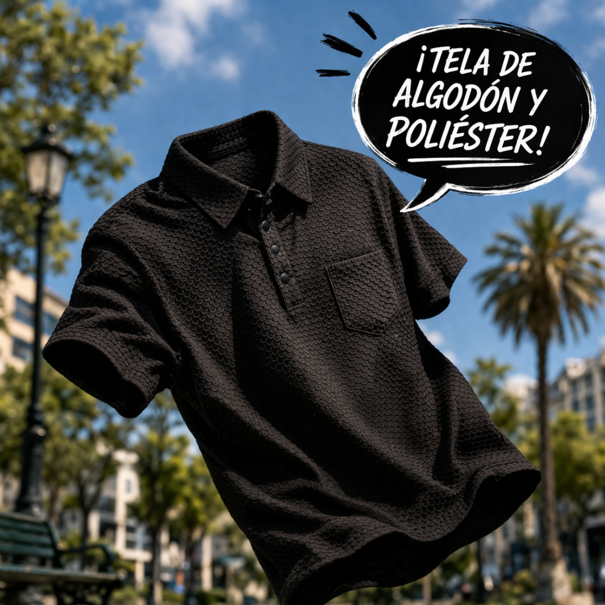 Camisa Bold sofisticada