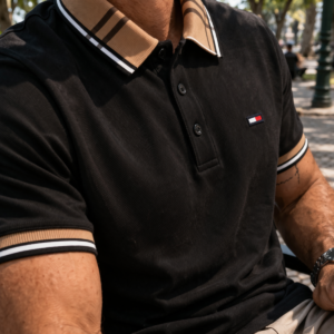 Alternative view of [Llevá 5 y Pagá 3] Camisa Masculina Monaco de Algodón y Poliéster + 3 Shorts Gratis